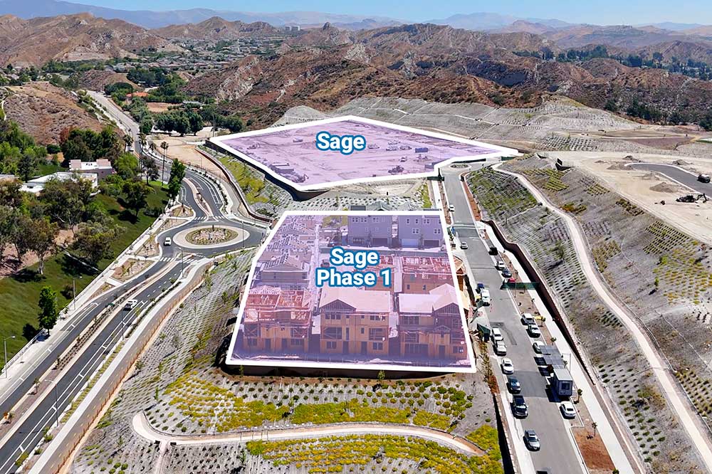 Upper and Lower Home Sites in Sage at Sand Canyon