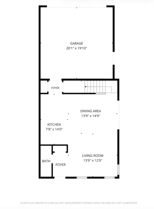 First Floor Plan for Evening Sky Home