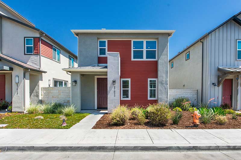 Front Elevation of Home at 27022 Evening Sky Pl