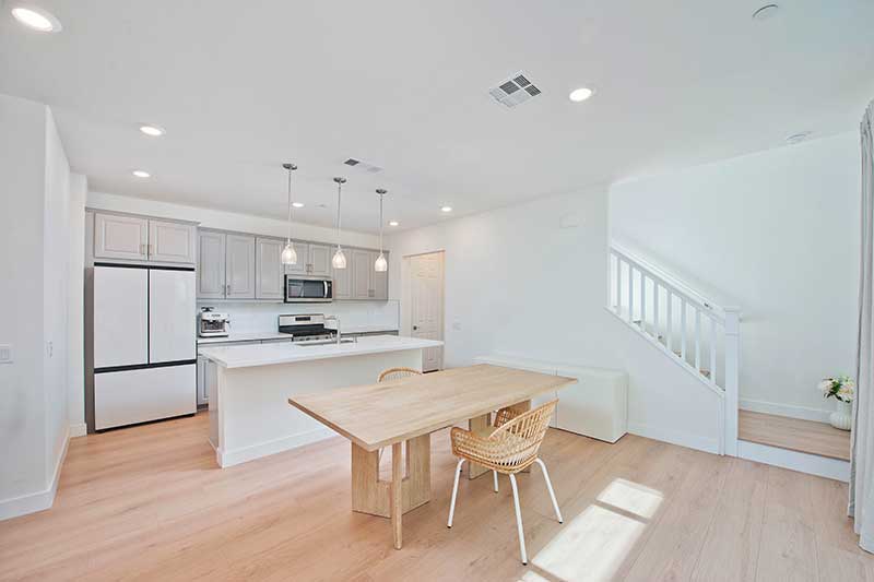 Kitchen and Dining Area at 27022 Evening Sky Pl
