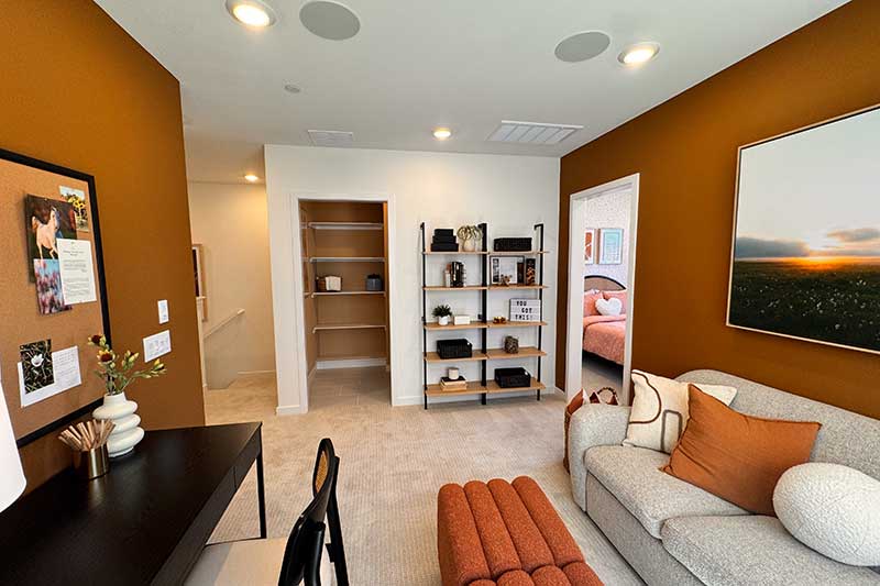 Loft in the Wren Paired Model Home Plan 2