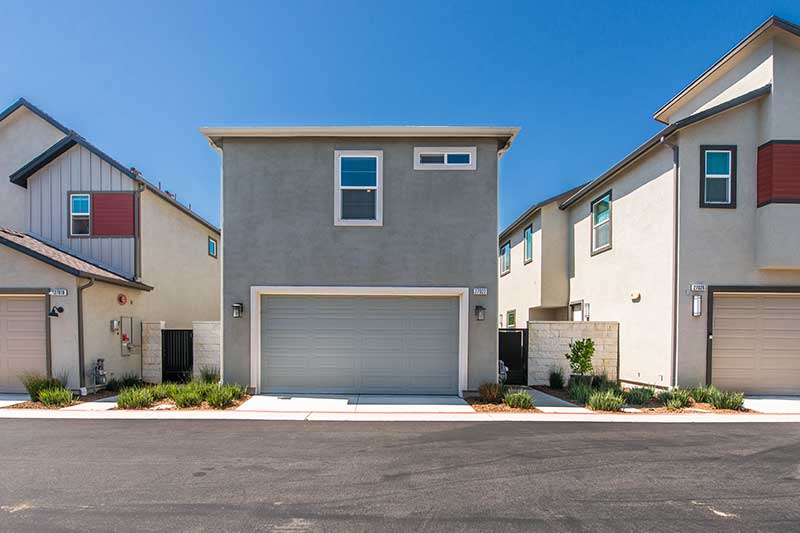 Rear Elevation of Home at 27022 Evening Sky Pl