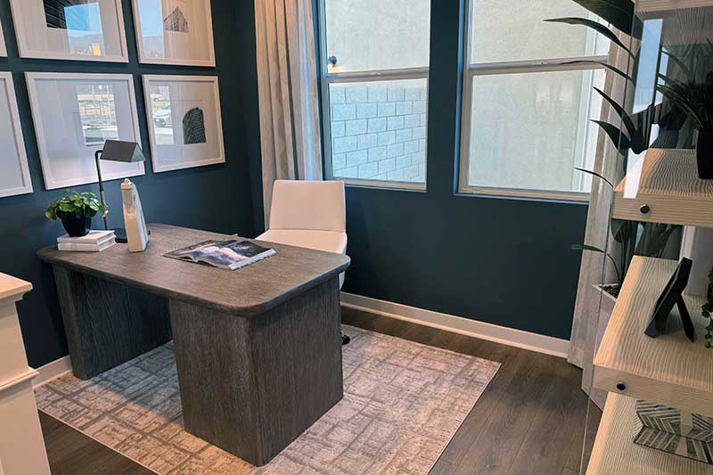 1st Floor Office in a Lumin Model Home in Valencia CA