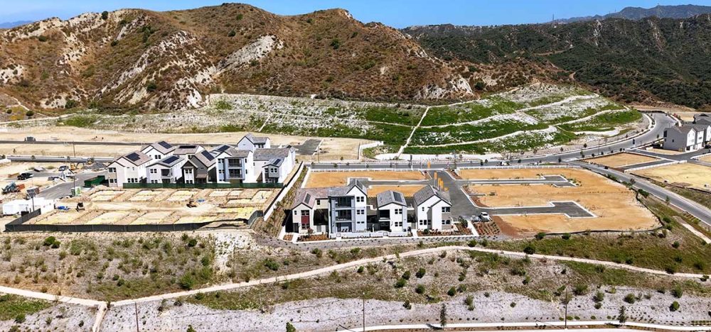 Aerial View of the New Lumin Neighborhood in FivePoint Valencia