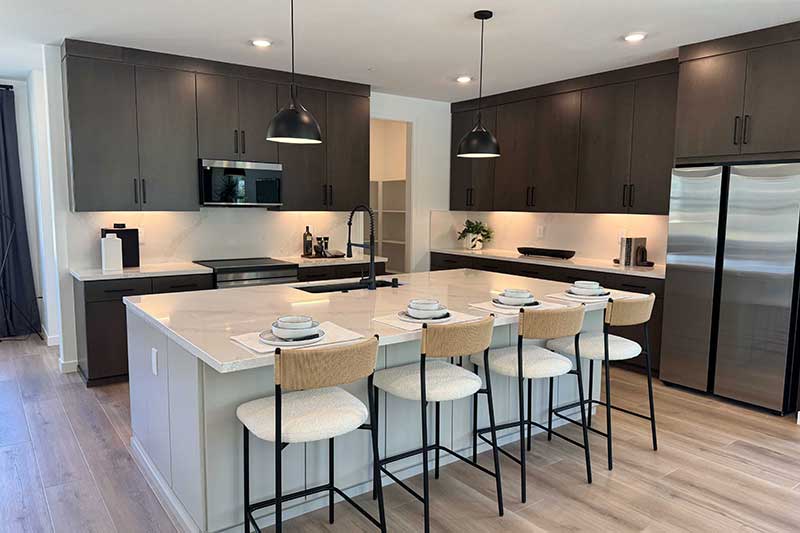 Lovely Kitchen in a Quinn Model Home in Valencia CA