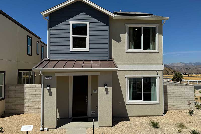 Model Home in Poppy Neighborhood of FivePoint Valencia