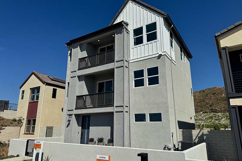 Three Story Nevitte Model Home in Lumin Neighborhood